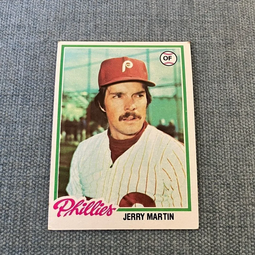 1978 Topps Philadelphia Phillies Baseball Card Trading Card